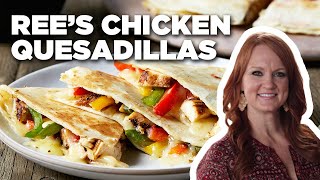 How to Make Rees Easy Chicken Quesadillas  Food Network [upl. by Cirtemed]