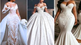 The Weirdest Wedding Gowns of 20242025weddingdressesAnkara [upl. by Zebe741]