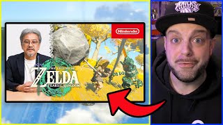 My HONEST Reaction To NEW Zelda Tears Of The Kingdom Gameplay [upl. by Nylia]