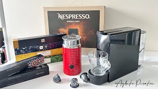 DETAYLI İNCELEME  NESPRESSO ESSENZA MİNİ C30 KAHVE MAKİNESİ  Aeroccino 3 Süt Köpürtücü  Kapsüller [upl. by Rimma]