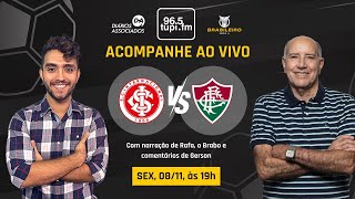 INTERNACIONAL 2 X 0 FLUMINENSE  Campeonato Brasileiro  33ª Rodada  08112024  AO VIVO [upl. by Ahcsrop903]