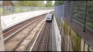 Brescia Metro Brief compilation including Cab Ride [upl. by Imik523]