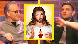 Bill Maher amp Distefano Debate Jesus Existence [upl. by Akemed722]