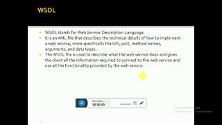 SOAP Web Services Lesson 7  WSDL in SOAP Web Service [upl. by Lua]