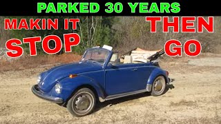 Old VW Beetle Gets 1st Drive after Being Revived [upl. by Dru958]