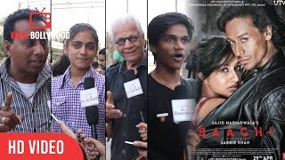 Baaghi Public Review  BAAGHI Official Review  Tiger Shroff  Shraddha Kapoor [upl. by Eiddet]