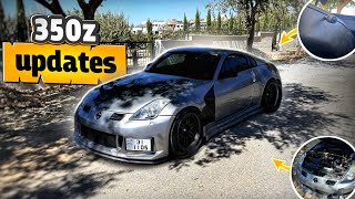 Nissan 350z 1jz recent updates  اخر أخبار النيسان ٣٥٠ زد [upl. by Yedrahs]