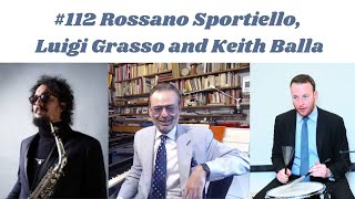 112 Rossano Sportiello piano Luigi Grasso alto saxophone Keith Balla drums [upl. by Clemente]