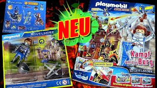 Playmobil ® Adventure Nr 5  Novelmore  Mächtiger Ritter mit 2 Schwertern  3D Sticker [upl. by Aikenahs]