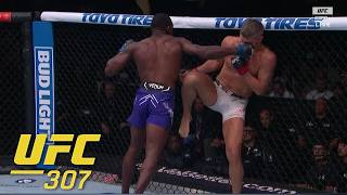 Joaquin Buckley knocks out Stephen Thompson on UFC 307 prelims  ESPN MMA [upl. by Nykal152]