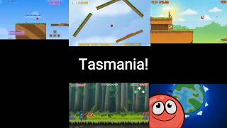 Red bal 1 Red ball 2 Red Ball 3Red ball 4 vol1Red ball 4 vol2Red ball 4 vol3 tasmania tas [upl. by Jaddan622]