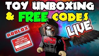 Free codes for Subscribers  ROBLOX LIVE STREAM [upl. by Hedveh]