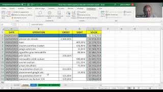 Excel création macro graphique date solde du 1er trimestre cumulé [upl. by Joselyn]