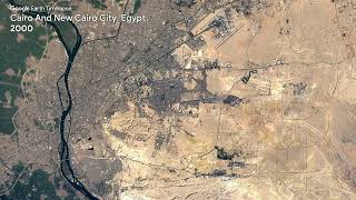 Cairo And New Cairo City Egypt  Earth Timelapse [upl. by Vittorio]