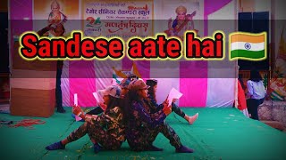 Dekh Bhakti Dance Sandeshe aate hai dance Republic Day Program Tagore school jeejot [upl. by Shutz]