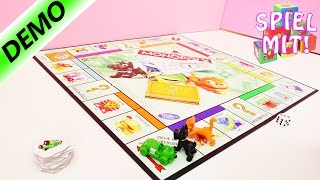 Monopoly Junior mit Kathi Kaan und Nina – Wer kassiert das meiste Geld Wer geht pleite  Demo [upl. by Ynahirb]