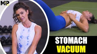 How To Do A Stomach Vacuum  Train Your Transverse Abdominis [upl. by Adnwahsor]