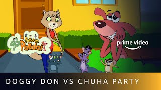 Pakdam Pakdai Doggy Don and Chuha Party Are In Love ❤️  Cartoon  Amazon Prime Video [upl. by Gainer611]