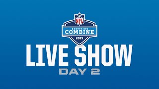 Detroit Lions Live from 2023 NFL Combine Day 2 [upl. by Anirbed]