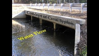 Concept of Canal Syphon in Canal System [upl. by Anthiathia]