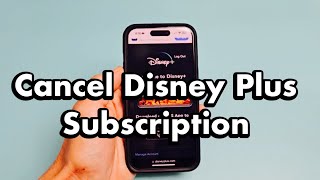 How to Cancel Disney Plus Disney Membership Subscription [upl. by Sands]