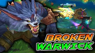 REWORKED WARWICK IS WAY TOO STRONG FOR SOME REASON [upl. by Eded489]