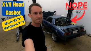 Replacing the Head Gasket on My X 19 What You Need to Know and How Not to Lose Your Mind Doing it [upl. by Ellierim]