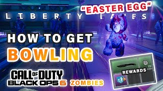 How to Unlock SECRET Bowling Easter Egg in Zombies  Liberty Falls ► Call of Duty Black Ops 6 [upl. by Vipul]