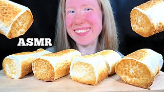 ASMR ROASTED MARSHMALLOWS MUKBANG EATING SOUNDS [upl. by Nilekcaj]