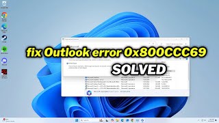 FIXED Outlook error 0x800CCC69 in windows 1011 [upl. by Darby433]