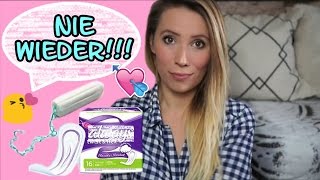 NIE WIEDER BINDEN amp TAMPONS 👍🏼 [upl. by Julina]