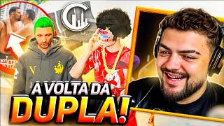 A volta da MAIOR DUPLA DO GTA RP LUQUET4 [upl. by Retse]