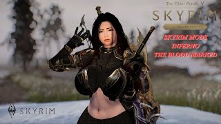 Skyrim Mods Inferno The Blood Marked skyrim skyrimmods skyrimse [upl. by Aileahcim]