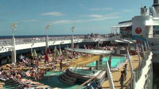 Oasis of the Seas Pool Deck [upl. by Aicemed]