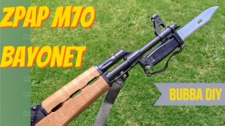 Bayonet on a ZPAP M70 gets a stabby [upl. by Nibuz]