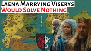 Laena Velaryon Marrying King Viserys Would Solve Absolutely Nothing  House Of The Dragon Analysis [upl. by Ahtibat]