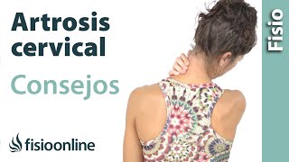 Artrosis cervical  Tratamiento con ejercicios automasajes y estiramientos [upl. by Inahs945]