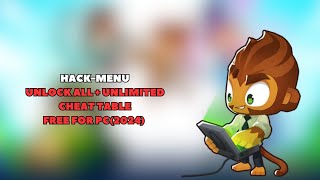 Bloons TD 6 Cheat  CHEATTABLE  FREE FOR PC2024 [upl. by Atinaej]