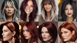 100 best haircut and hair colour ideas for winter [upl. by Yenots]