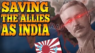 ALLIES LOST SINGAPORETHEN THIS HAPPENED INDIA SAVES THE WORLD IN HOI4 MP  HOI4 MtG Multiplayer [upl. by Maxi]