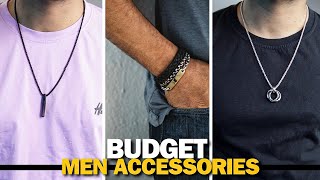 10 BUDGET MEN ACCESSORIES  MEN NECK CHAINS amp MEN BRACELETS  Zahid Akhtar [upl. by Ttenneb]