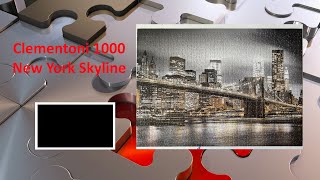 Clementoni 1000 New York Skyline [upl. by Sheffy134]