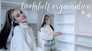 BOOKSHELF ORGANISATION  my own little library [upl. by Ruthie516]