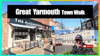 Great Yarmouth Town walk [upl. by Yleik284]