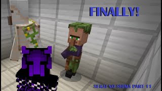 Minecraft Sekai no Shima Part 11 The Iron Farm Works [upl. by Epul]