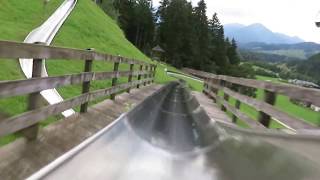 WALCHSEE DURCHHOLZEN  Zahmer Kaiser Sommerrodelbahn Teil 2 [upl. by Krahmer]