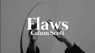 Flaws  Calum Scott Lyrics Video [upl. by Belldas]