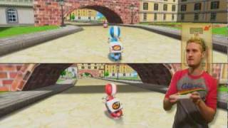 Gameplay  Wii Party Pizza Delivery [upl. by Atnovart]