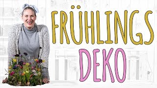 TISCHDEKO FÜR DIE OSTERTAFEL  FRÜHLINGSDEKO DIY [upl. by Jenni]