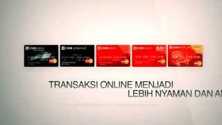 CIMB Niaga 3D Secure Debit Card [upl. by Awjan]